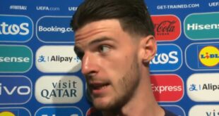 Declan Rice says it is “a privilege” to play with Kobbie Mainoo