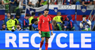 Cristiano Ronaldo adds to embarrassing stat with Slovenia performance