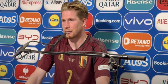 Kevin De Bruyne annoyed by reporter’s question following Euro 2024 exit