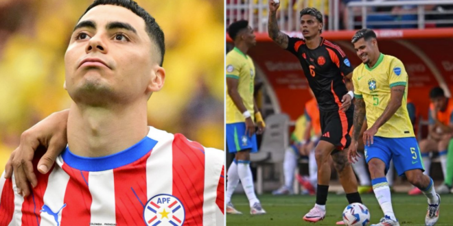 Nightmare for Miguel Almiron and Bruno Guimaraes left frustrated at Copa America