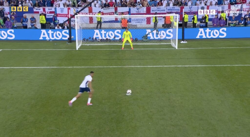 Trent Alexander-Arnold scores winning penalty against Switzerland