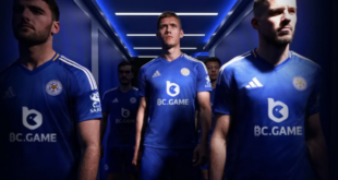 Crypto-based gaming platform takes Leicester City shirt front