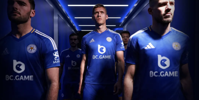 Crypto-based gaming platform takes Leicester City shirt front