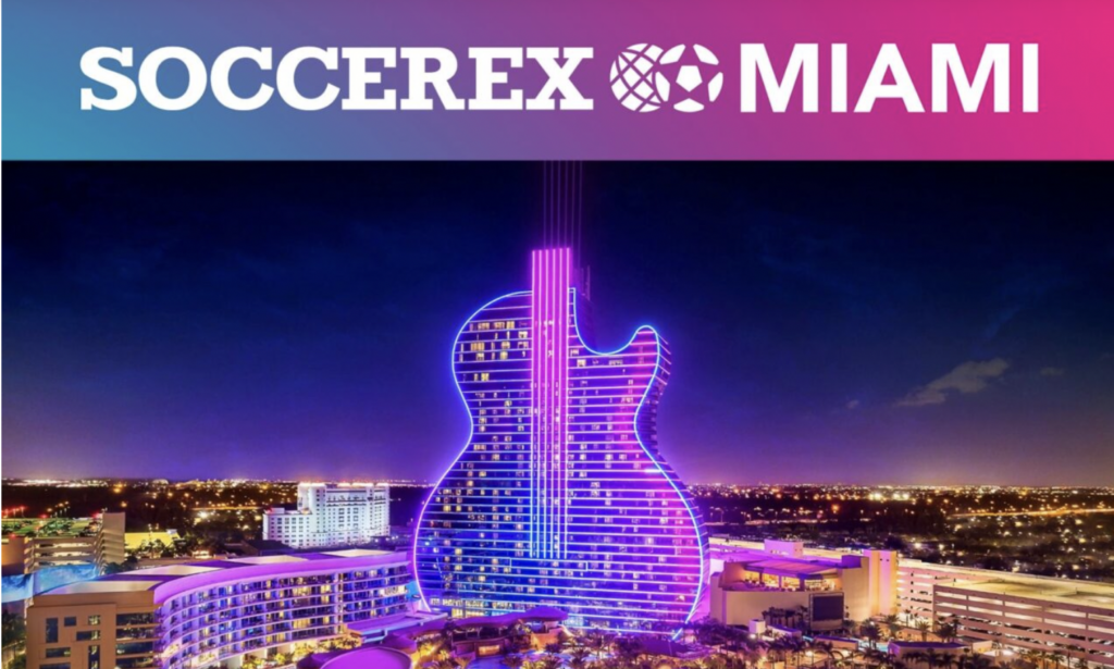 Soccerex announces Hard Rock Hotel Miami for November event