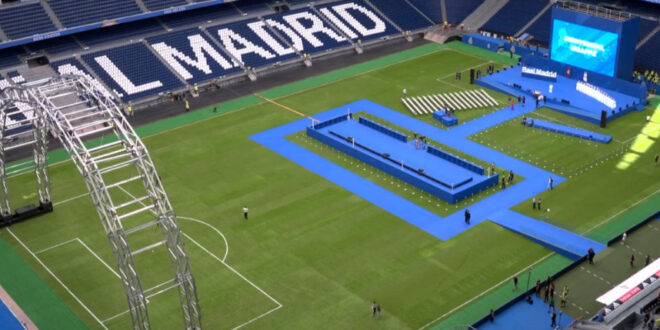 Bernabeu in great shape ahead of Mbappe unveiling