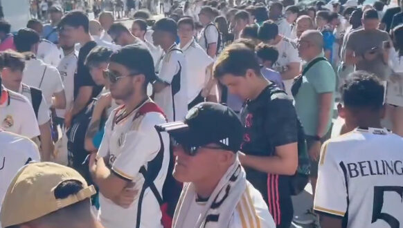 Thousands waiting for Kylian Mbappe unveiling