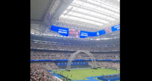 Santiago Bernabeu is full for Kylian Mbappe unveiling