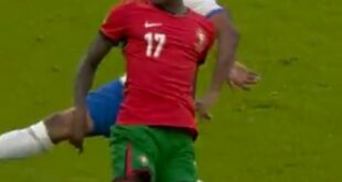 Portugal star Rafael Leao produces superb skill vs France