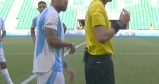 Unprecedented scenes in Olympics as VAR rules out Argentina’s goal after 2 hours resulting in a Morocco win