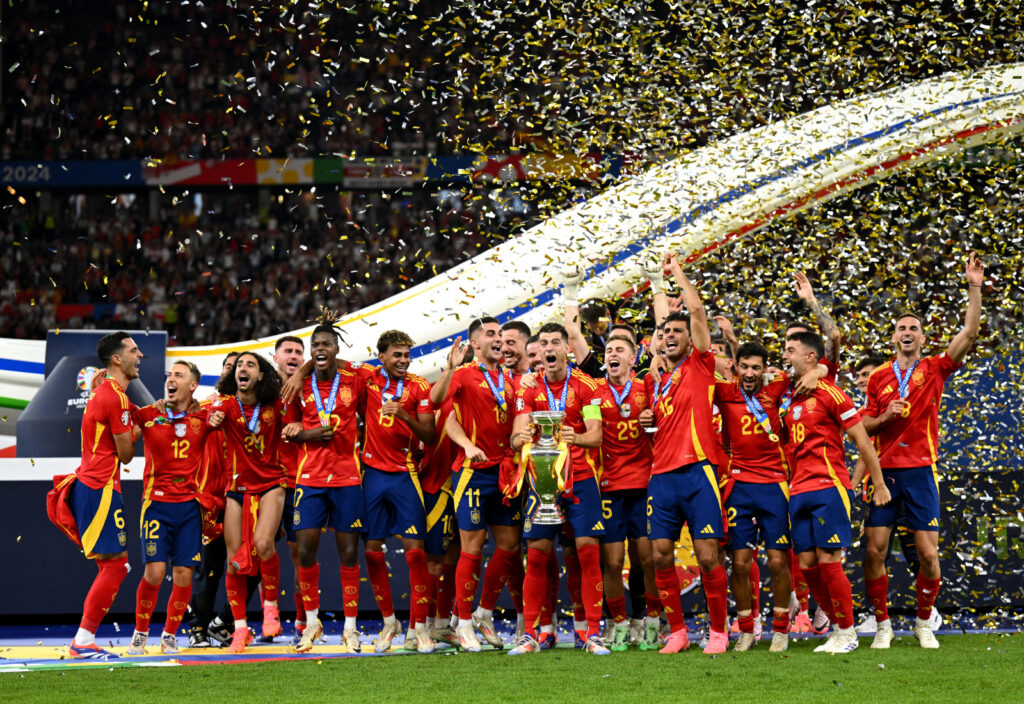 Spain win fourth Euros with 2-1 dismantling of England