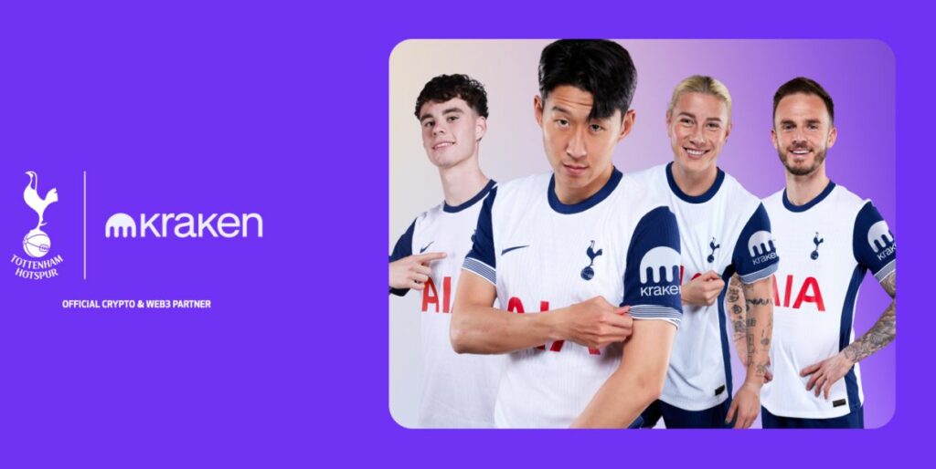 Tottenham Hotspur Enter Partnership With Crypto Giant Kraken