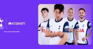 Tottenham Hotspur Enter Partnership With Crypto Giant Kraken