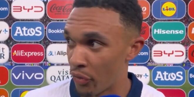 Trent Alexander-Arnold expresses pride in England teammates