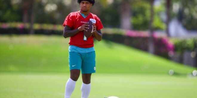 Dolphins’ Tua Tagovailoa will not participate fully in training camp