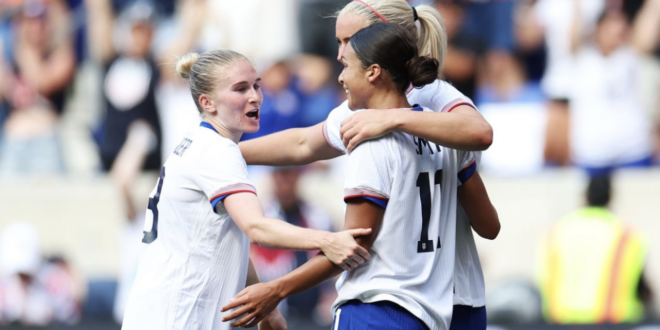 Sophia Smith leads USWNT past Mexico for pre-Olympic win