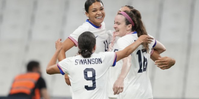 USWNT delivers dominant group stage win over Germany