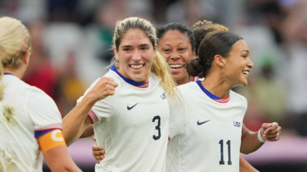 USWNT downs Australia to top Olympic group