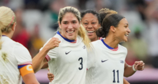 USWNT downs Australia to top Olympic group