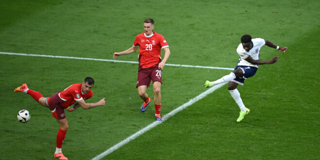 England fans need to see alternative angle of Bukayo Saka’s goal