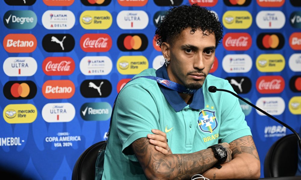 Barcelona’s Raphinha on facing Ronald Araujo at Copa America – ‘I don’t like talking to opponents’