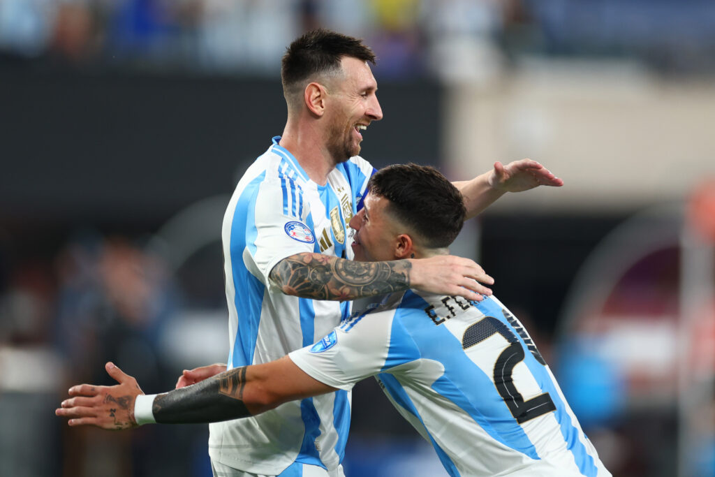 Lionel Messi deflects Chelsea star’s shot for goal against Canada