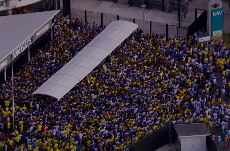 Between a rock and a hard place: Copa America ends in chaos as fans storm Miami stadium