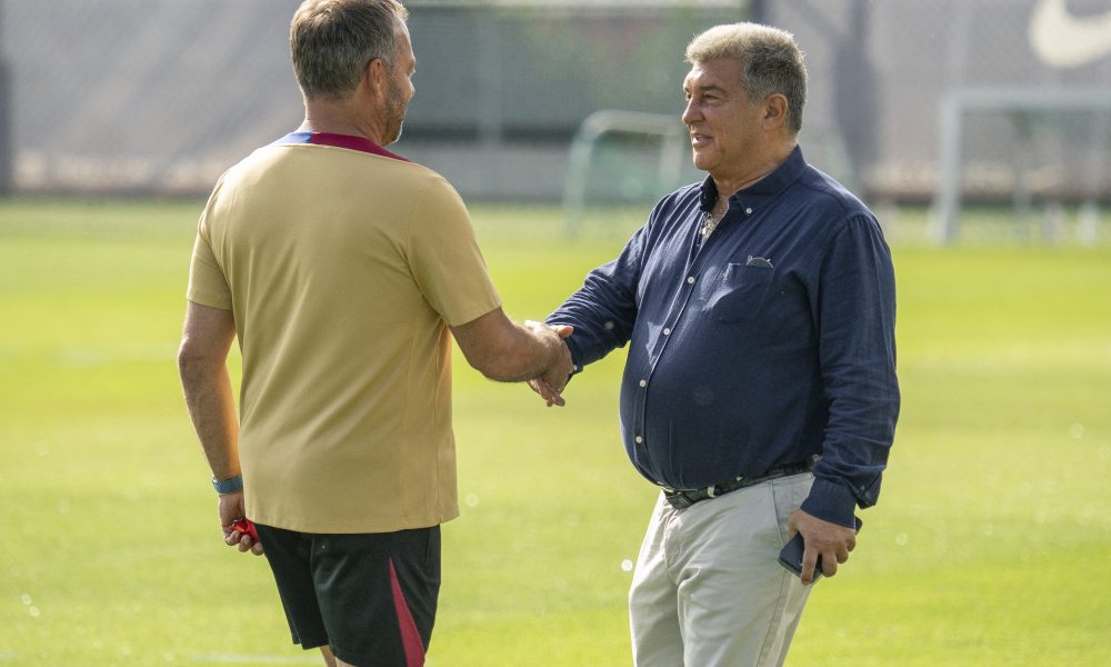 Laporta welcomes Hansi Flick to Barcelona – ‘The person best qualified to give a boost’