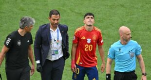 Barcelona midfield maestro taken off injured in Spain vs Germany