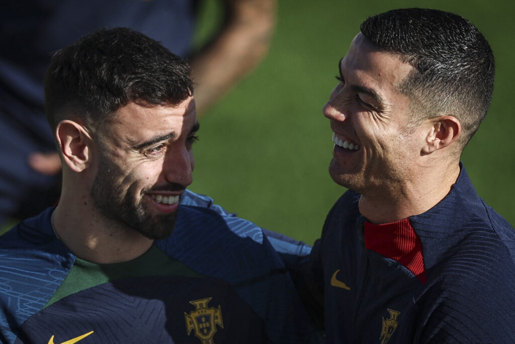 Bruno Fernandes ready for Ronaldo reunion