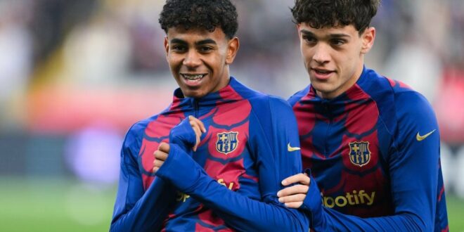 Barcelona starlet aims a dig at France star for taunting Lamine Yamal – ‘A lot of talk;