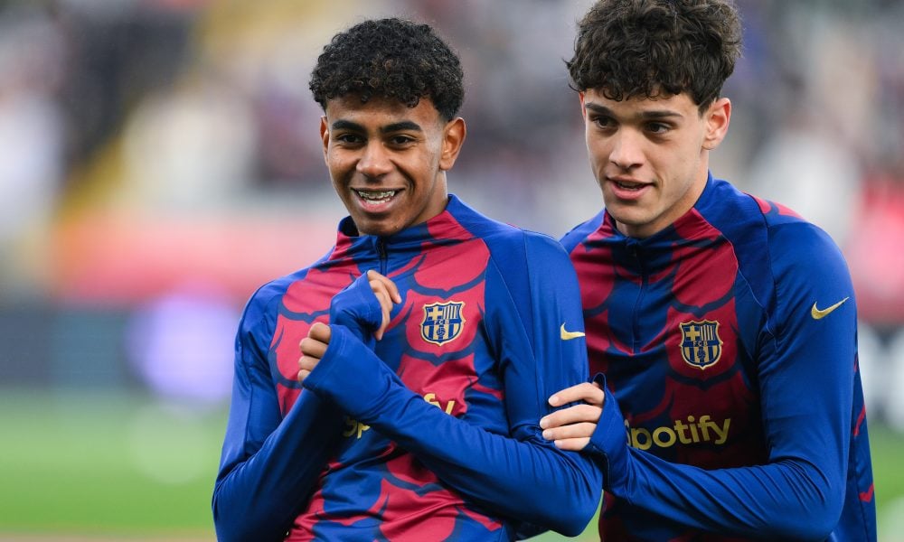 Barcelona starlet aims a dig at France star for taunting Lamine Yamal – ‘A lot of talk;