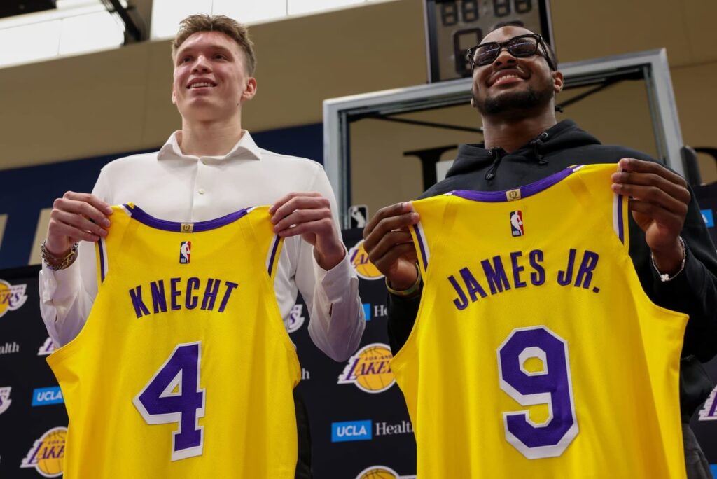 Bronny James Shares Meaning Behind Lakers Jersey Number