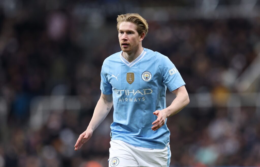 Man City identify plan to replace Kevin De Bruyne amid Saudi Arabia links