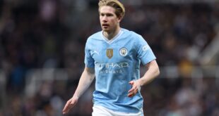 Man City identify plan to replace Kevin De Bruyne amid Saudi Arabia links