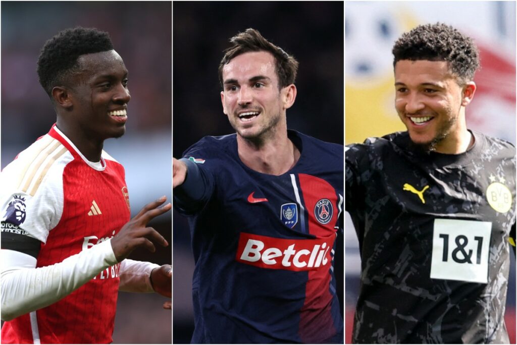 Ruiz Arsenal, Sancho PSG, Nketiah Marseille