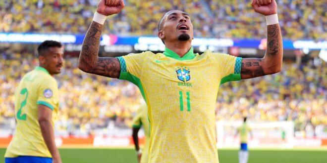 Barcelona ace’s free kick puts Brazil ahead against Colombia