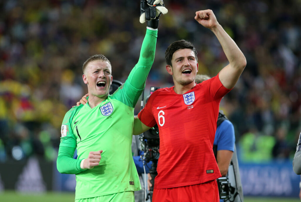 Pickford and Maguire thank departing England boss