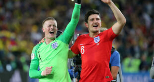 Pickford and Maguire thank departing England boss