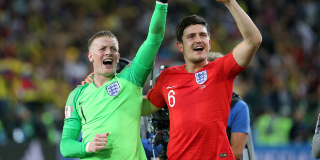 Pickford and Maguire thank departing England boss