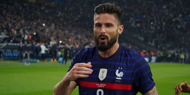 Olivier Giroud confirms France retirement