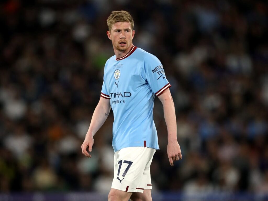 I haven’t spoken to anyone about leaving Manchester City