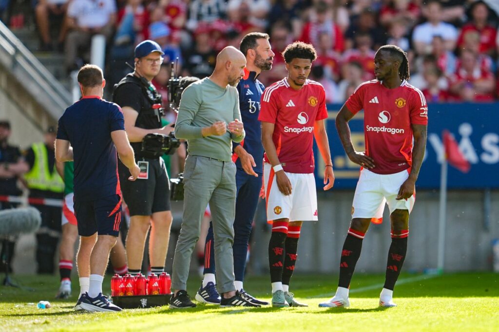 Ten Hag hint on Man Utd ace’s future