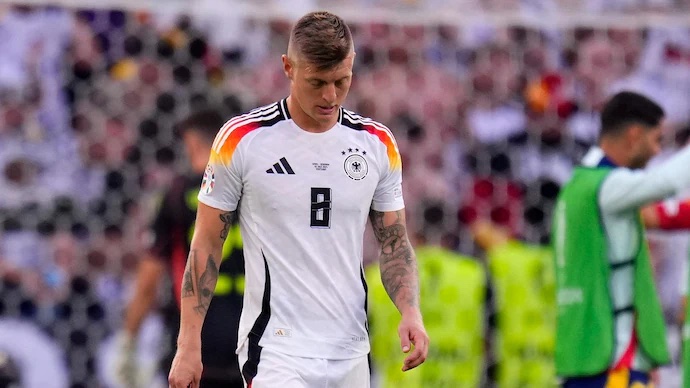 Germany fans in tears after Spain defeat as Kroos says goodbye to football