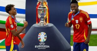 Official: Lamine Yamal, Nico Williams feature in UEFA Euro 2024 Team of the Tournament