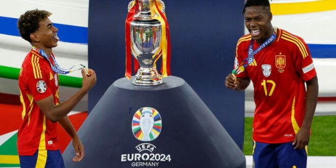 Official: Lamine Yamal, Nico Williams feature in UEFA Euro 2024 Team of the Tournament