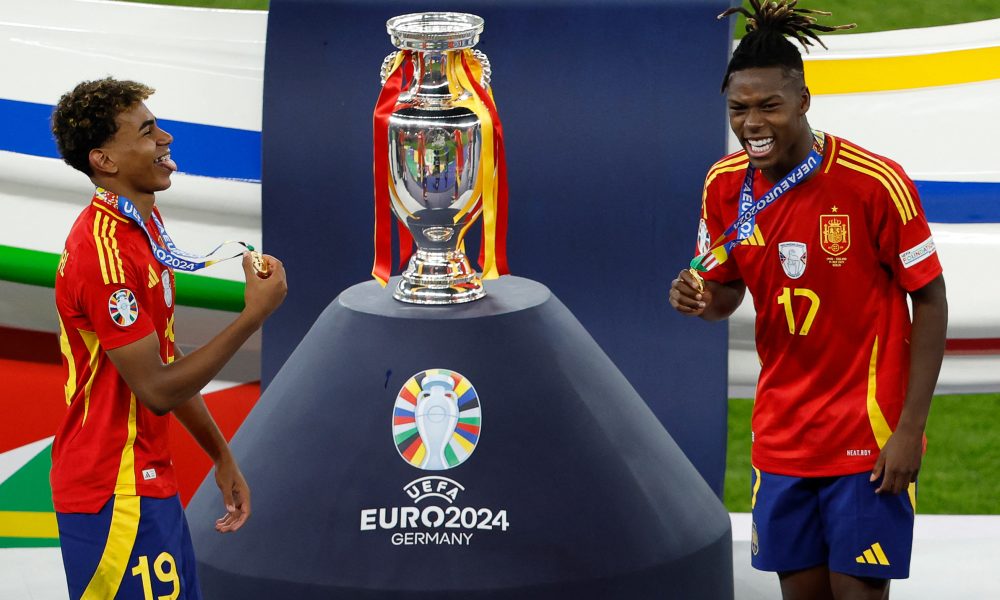 Official: Lamine Yamal, Nico Williams feature in UEFA Euro 2024 Team of the Tournament