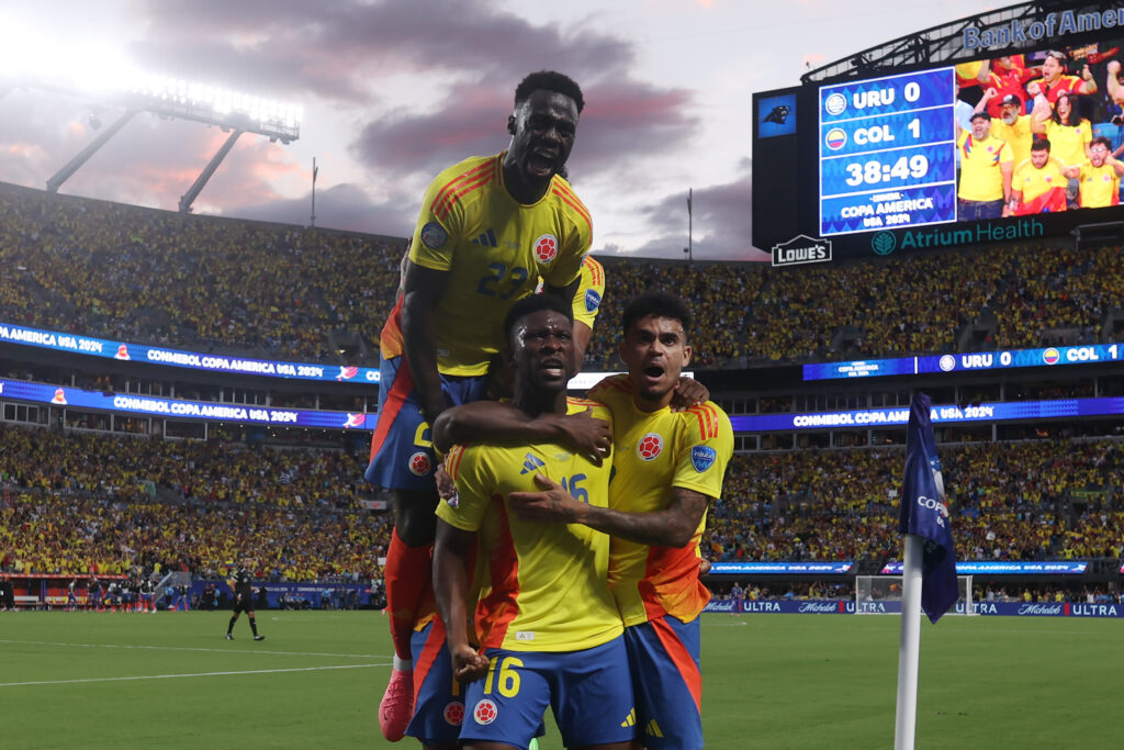 Crystal Palace ace’s stunning header propels Colombia into the lead