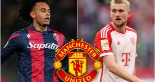 Man Utd eye Ugarte transfer plus De Ligt and Zirkzee