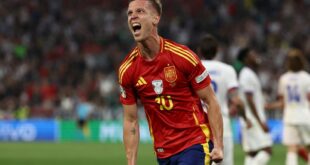 When can Dani Olmo make his debut for Barcelona?