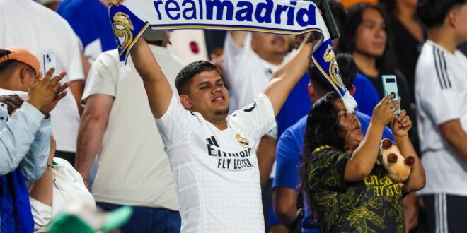 Real Madrid draws biggest crowds for summer friendlies in USA